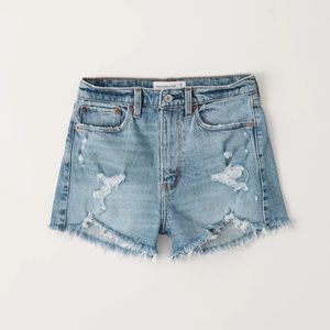High Rise Mom Shorts
